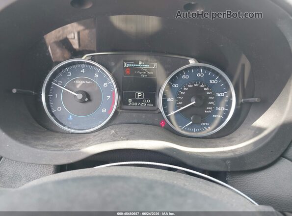 JF2GPAKCXG8224560 2016 SUBARU CROSSTREK White Հետևի նստատեղերի տեսք