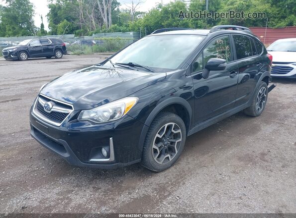 JF2GPALC0H8214765 2017 SUBARU CROSSTREK Черный Передняя левая четверть