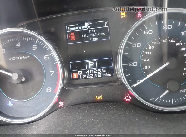 JF2GPALC0H8214765 2017 SUBARU CROSSTREK Черный Вид задних сидений