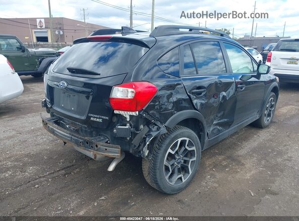 JF2GPALC0H8214765 2017 SUBARU CROSSTREK Черный Задняя правая четверть