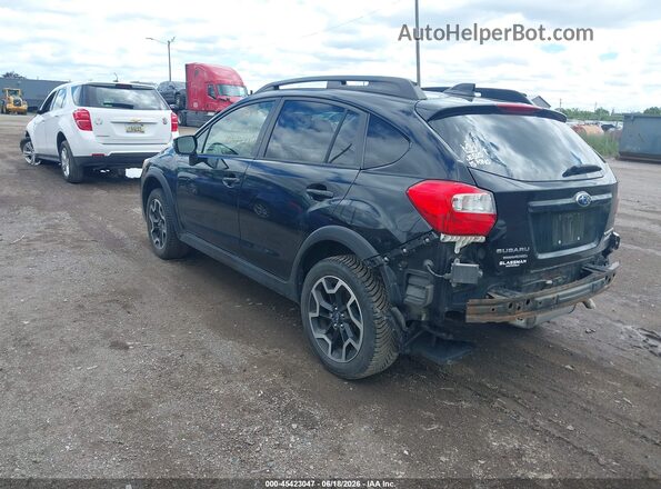 JF2GPALC0H8214765 2017 SUBARU CROSSTREK Черный Задняя левая четверть