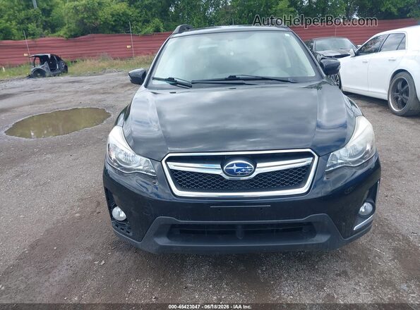 JF2GPALC0H8214765 2017 SUBARU CROSSTREK Черный Вид щитка приборов