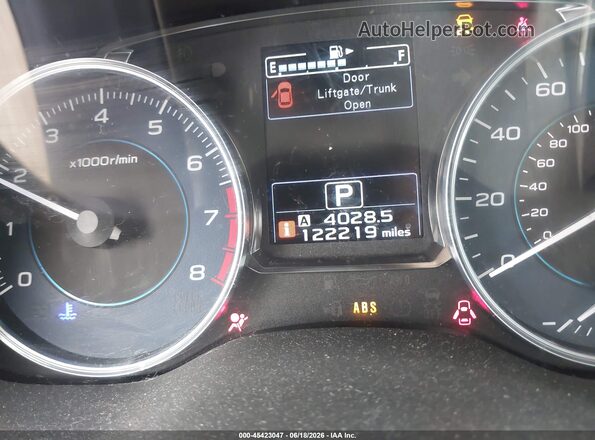 JF2GPALC0H8214765 2017 SUBARU CROSSTREK Черный 
