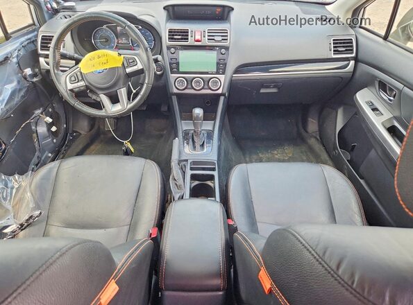 JF2GPALC3GH304202 2016 SUBARU CROSSTREK Gray წინა პანელის ხედი
