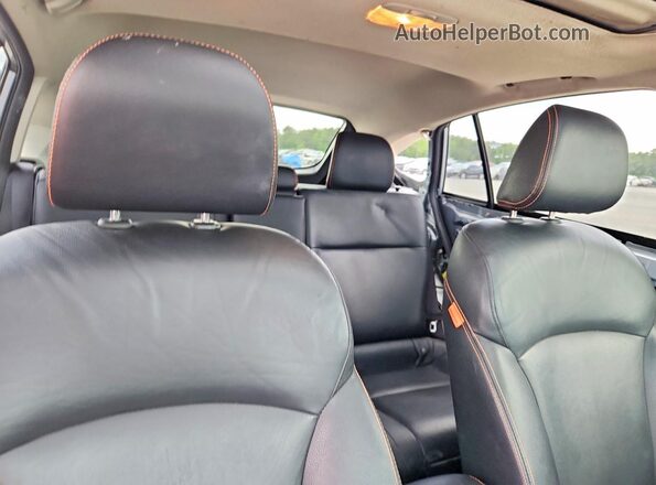 JF2GPALC3GH304202 2016 SUBARU CROSSTREK Gray უკანა სავარძლების ხედი