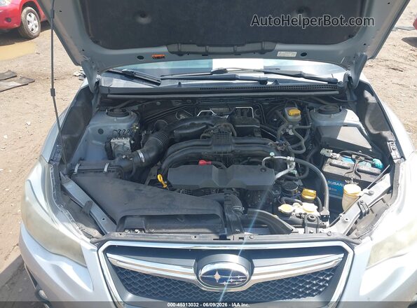 JF2GPALC5H8258339 2017 SUBARU CROSSTREK Silver Вид ззаду