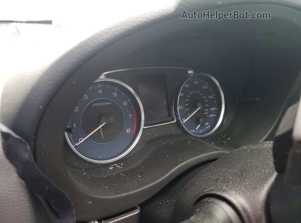 JF2GPALC6G8333063 2016 SUBARU CROSSTREK Черный Вид щитка приборов