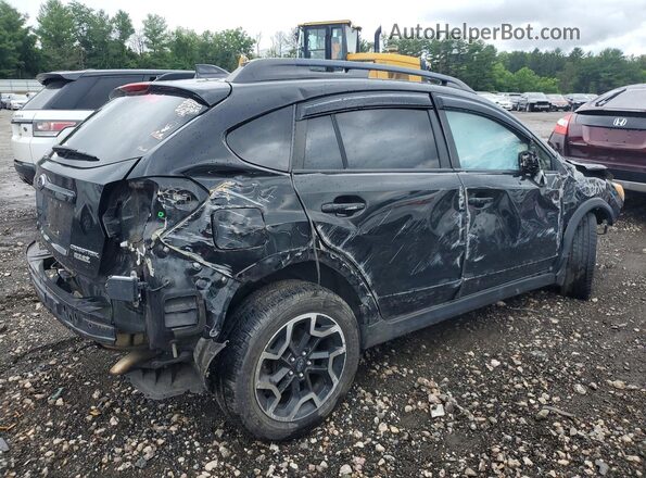 JF2GPALC6G8333063 2016 SUBARU CROSSTREK Черный Задняя правая четверть
