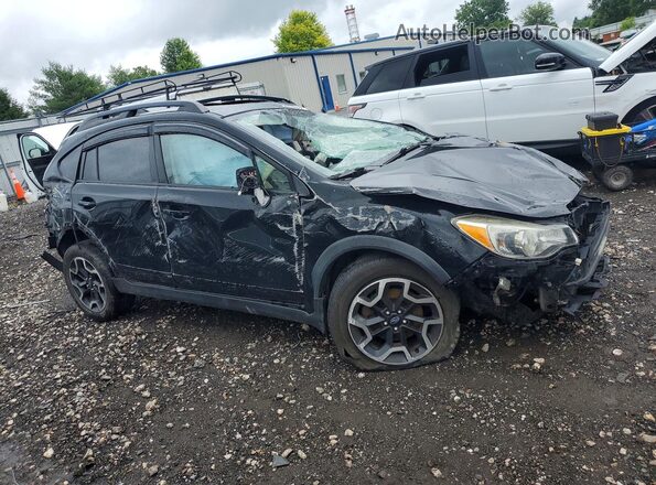 JF2GPALC6G8333063 2016 SUBARU CROSSTREK Черный Передняя правая четверть