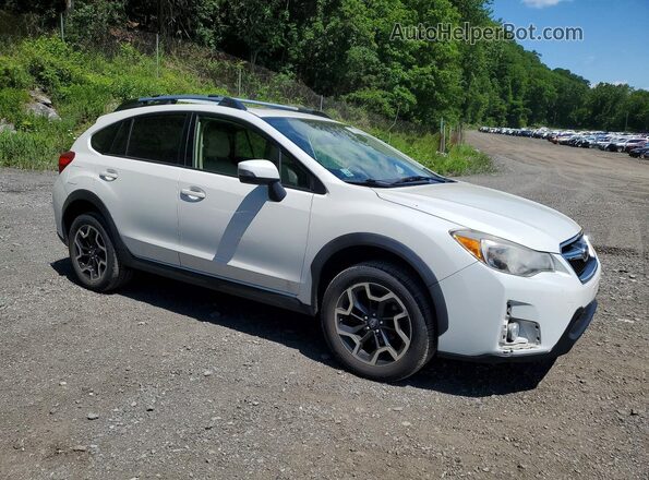 JF2GPALC6GH260504 2016 SUBARU CROSSTREK Белый Передняя правая четверть