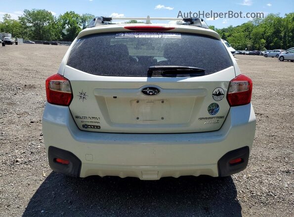 JF2GPALC6GH260504 2016 SUBARU CROSSTREK Белый Вид сзади