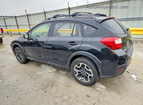 JF2GPALC8HH245293 2017 SUBARU CROSSTREK Black Հետևի ձախ