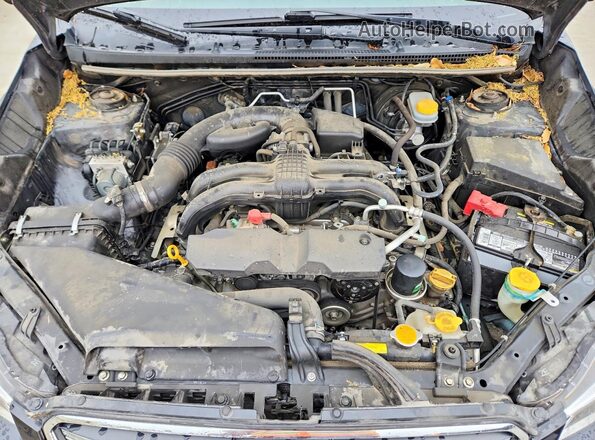 JF2GPALC8HH245293 2017 SUBARU CROSSTREK Black Շարժիչի բաժամունքի տեսք