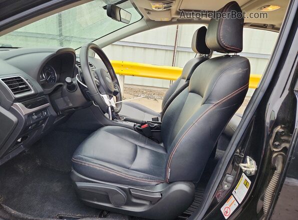 JF2GPALC8HH245293 2017 SUBARU CROSSTREK Black Սալոնի դիմացի տեսք