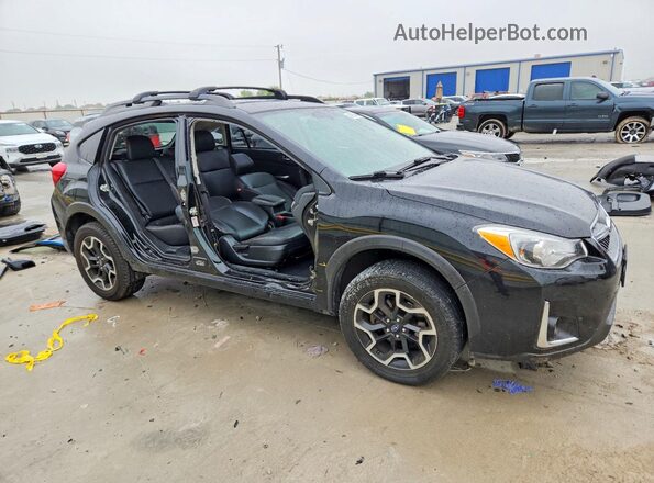 JF2GPALC8HH245293 2017 SUBARU CROSSTREK Black Առջևի աջ