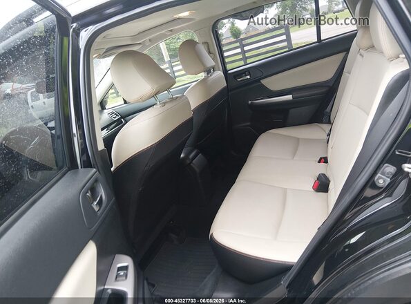 JF2GPANC0GH313033 2016 SUBARU CROSSTREK Black VIN კოდის სტიკერის ხედი