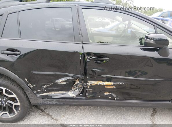 JF2GPANC0GH313033 2016 SUBARU CROSSTREK Black წინა ხედი