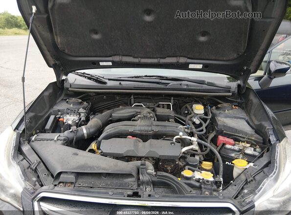 JF2GPANC0GH313033 2016 SUBARU CROSSTREK Black უკანა ხედი