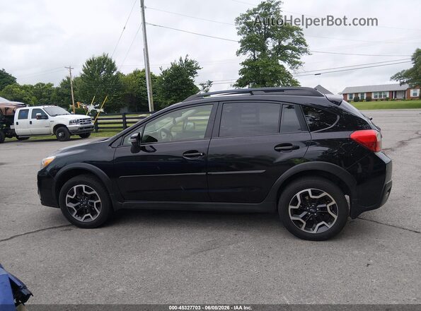 JF2GPANC0GH313033 2016 SUBARU CROSSTREK Black სალონის 360-გრადუსიანი ხედი