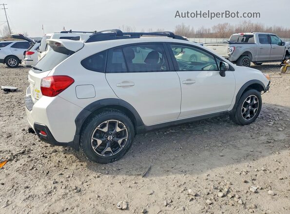 JF2GPANC0H8255703 2017 SUBARU CROSSTREK White 
