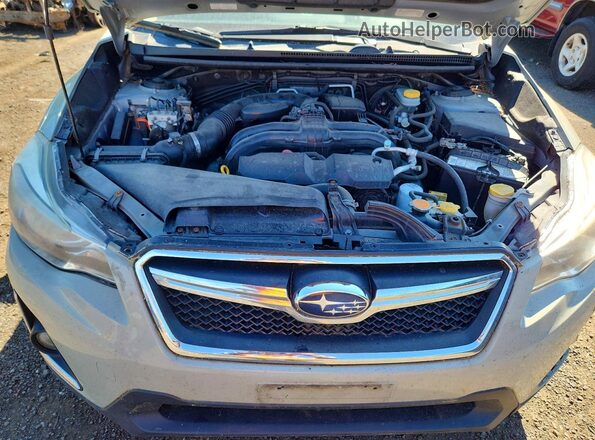 JF2GPANC1G8331993 2016 SUBARU CROSSTREK Tan Rear interior view