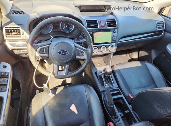 JF2GPANC1G8331993 2016 SUBARU CROSSTREK Tan Dashboard view