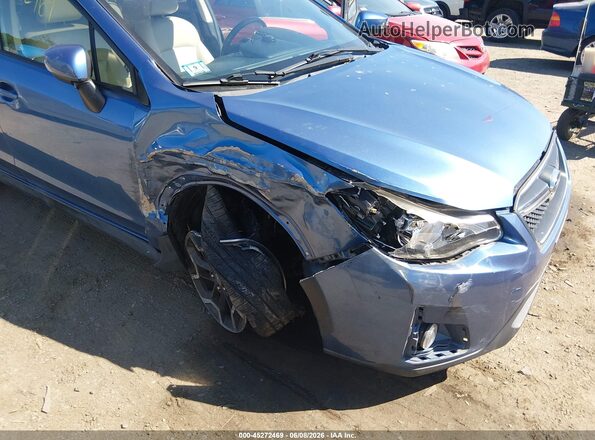 JF2GPANC2G8220174 2016 SUBARU CROSSTREK Blue წინა ხედი