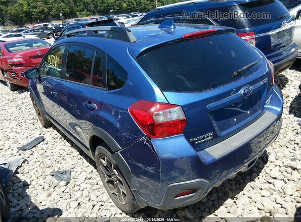 JF2GPANC2G8220174 2016 SUBARU CROSSTREK Blue უკანა მარცხენა