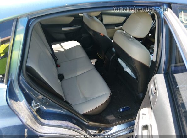 JF2GPANC2G8220174 2016 SUBARU CROSSTREK Blue VIN კოდის სტიკერის ხედი