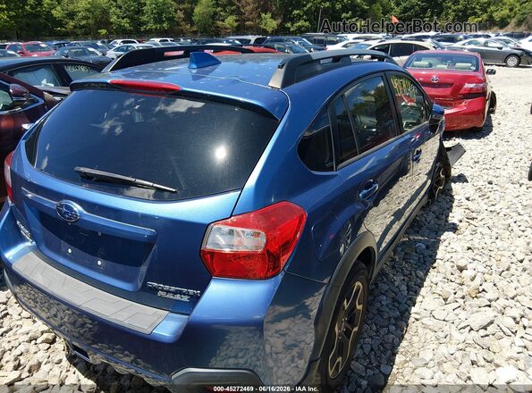 JF2GPANC2G8220174 2016 SUBARU CROSSTREK Blue უკანა მარჯვენა