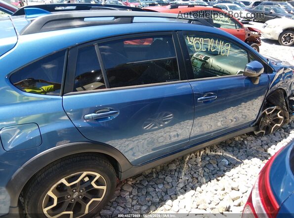 JF2GPANC2G8220174 2016 SUBARU CROSSTREK Blue უკანა სალონის ხედი