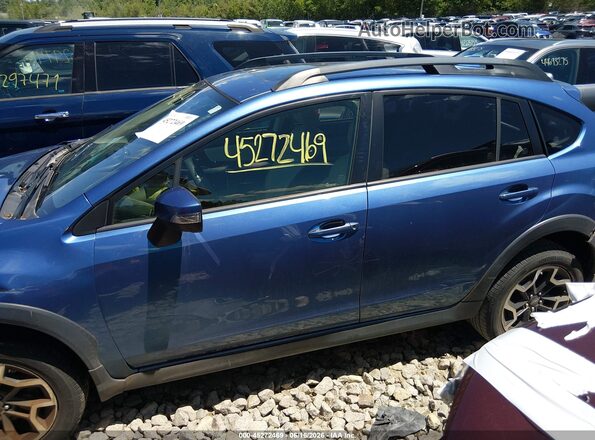 JF2GPANC2G8220174 2016 SUBARU CROSSTREK Blue სალონის 360-გრადუსიანი ხედი