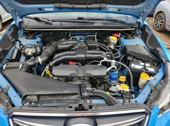 JF2GPANC2GH265289 2016 SUBARU CROSSTREK Blue Rear interior view