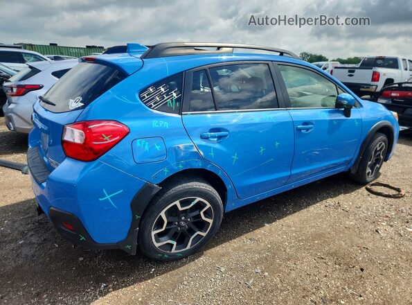 JF2GPANC2GH265289 2016 SUBARU CROSSTREK Blue Rear right