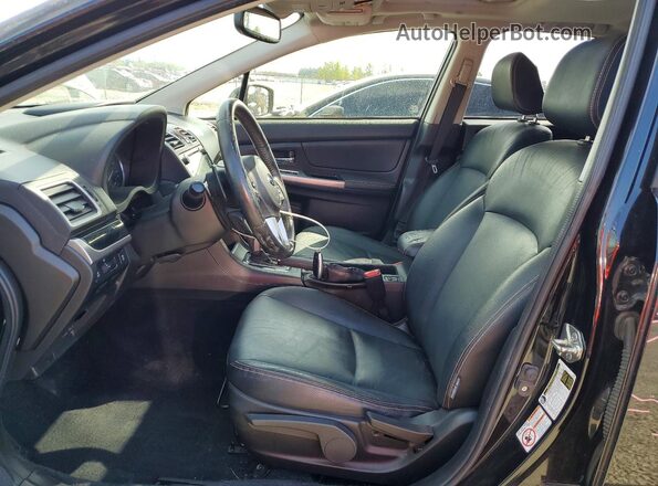 JF2GPANC3G8239686 2016 SUBARU CROSSTREK Black Vista interior delantera