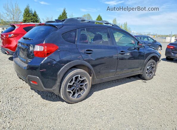 JF2GPANC3G8239686 2016 SUBARU CROSSTREK Black Trasero derecho