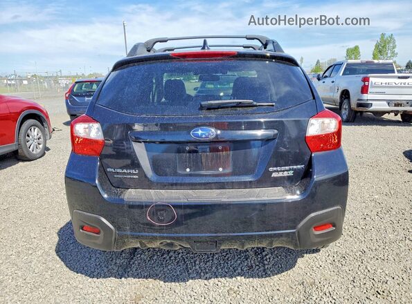 JF2GPANC3G8239686 2016 SUBARU CROSSTREK Black Vista trasera