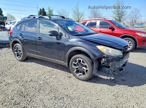 JF2GPANC3G8239686 2016 SUBARU CROSSTREK Black Delantero derecho