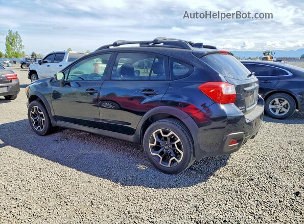 JF2GPANC3G8239686 2016 SUBARU CROSSTREK Black Trasero izquierdo