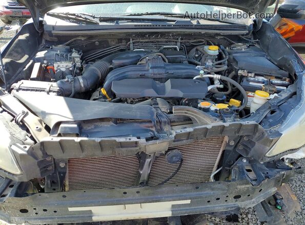 JF2GPANC3G8239686 2016 SUBARU CROSSTREK Black Vista del compartimento del motor