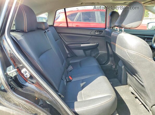 JF2GPANC3G8239686 2016 SUBARU CROSSTREK Black Vista interior trasera