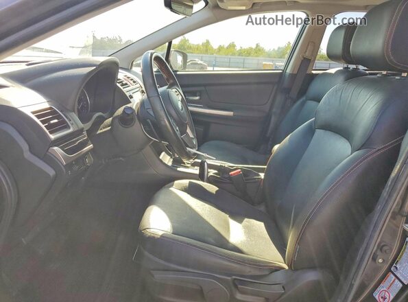 JF2GPANC4HH280779 2017 SUBARU CROSSTREK Gray Вид салону спереду