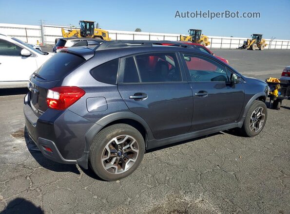JF2GPANC4HH280779 2017 SUBARU CROSSTREK Gray Задня права чверть