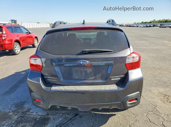 JF2GPANC4HH280779 2017 SUBARU CROSSTREK Gray Вид ззаду