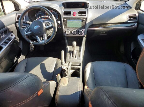 JF2GPANC4HH280779 2017 SUBARU CROSSTREK Gray Вид панелі приладів