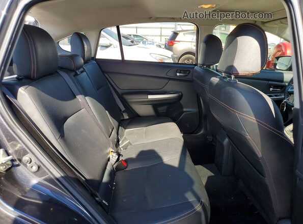 JF2GPANC4HH280779 2017 SUBARU CROSSTREK Gray Вид задньої частини салону