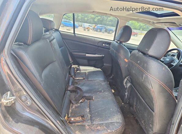 JF2GPANC5G8333598 2016 SUBARU CROSSTREK Gray Սալոնի հետևի տեսք