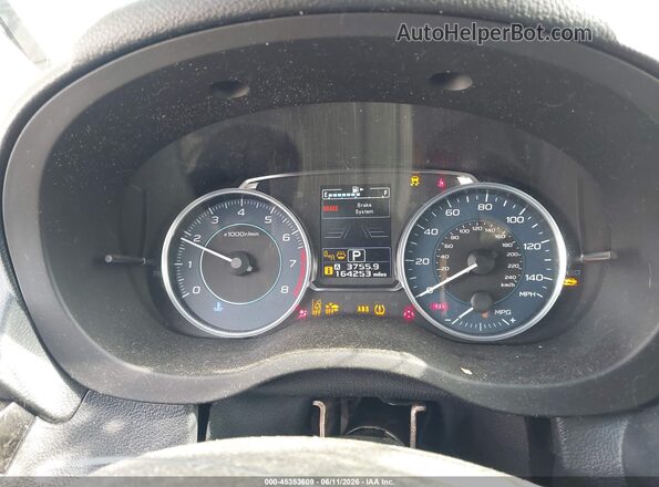 JF2GPANC5G8335383 2016 SUBARU CROSSTREK Blue Вид задніх сидінь