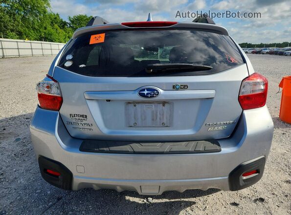 JF2GPANC5HH227329 2017 SUBARU CROSSTREK Silver Rear view