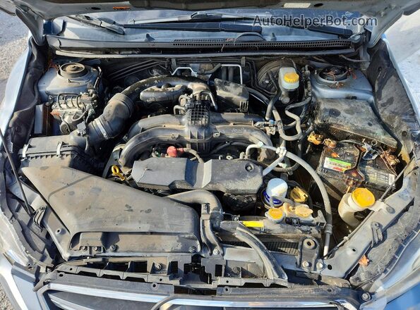 JF2GPANC5HH227329 2017 SUBARU CROSSTREK Silver Engine compartment view